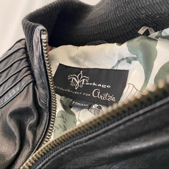 Mackage leather jacket exclusively for Aritzia - Picture 4 of 6